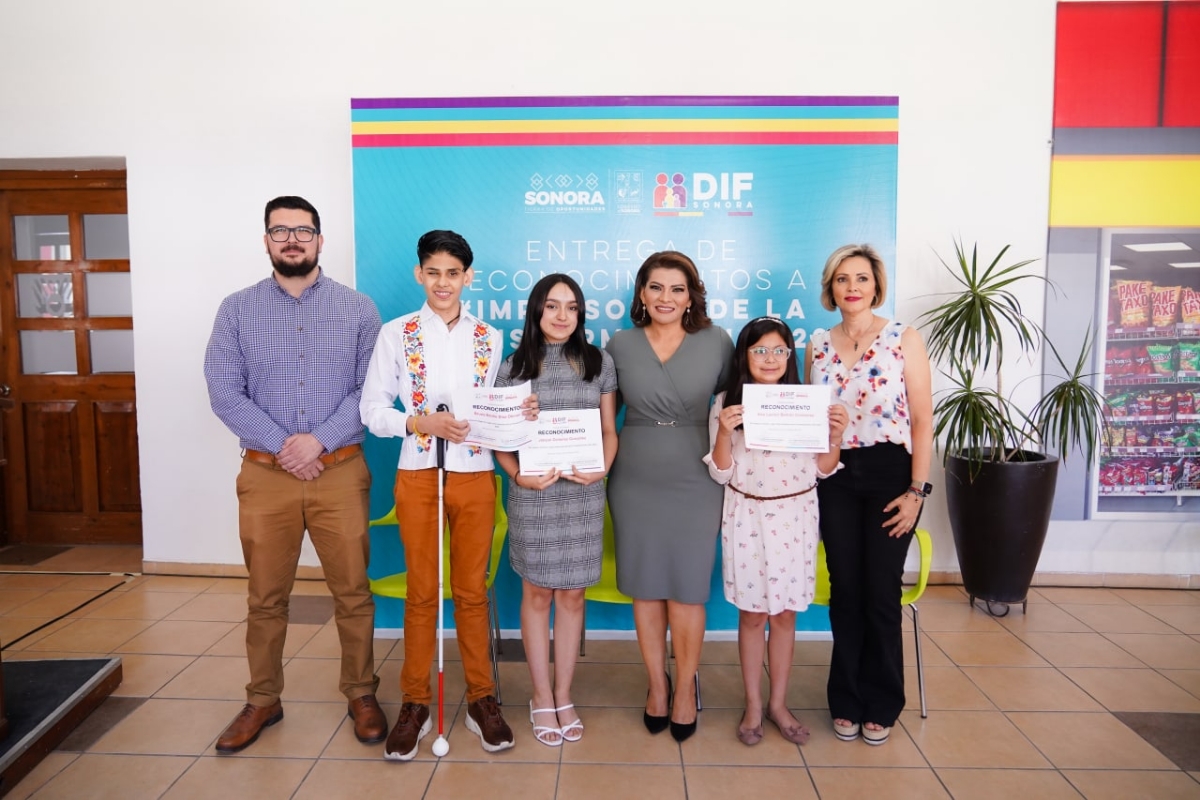 Otorga DIF Sonora reconocimientos a Impulsores de la Transformación 2022
