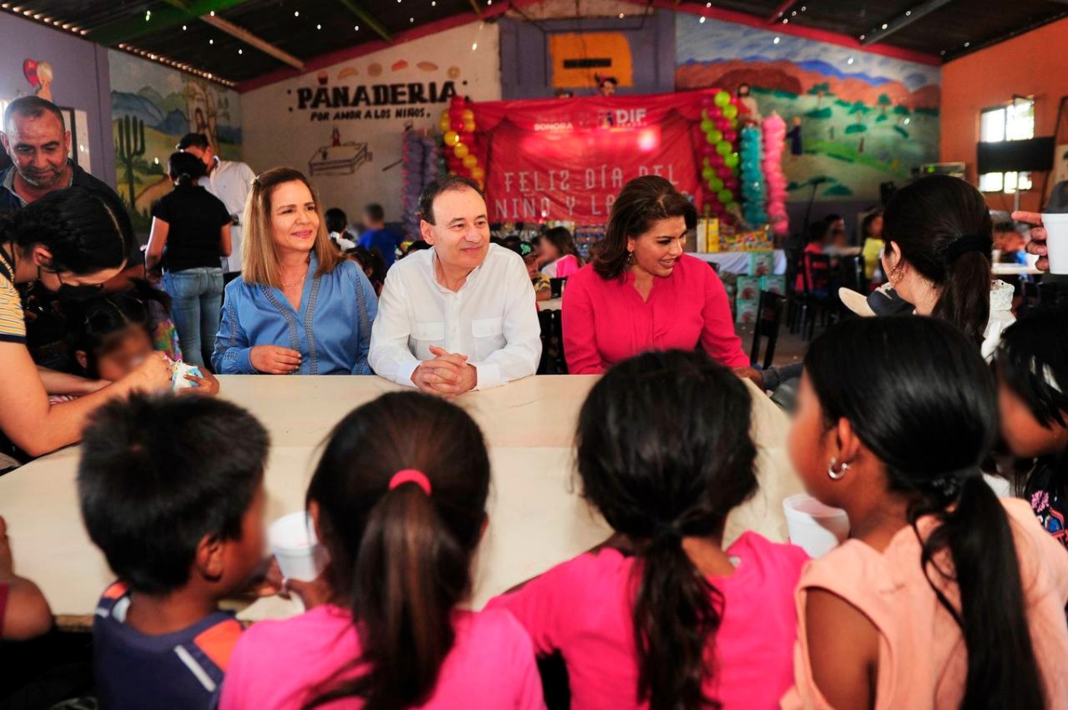 Anuncia gobernador Alfonso Durazo programa de comedores infantiles