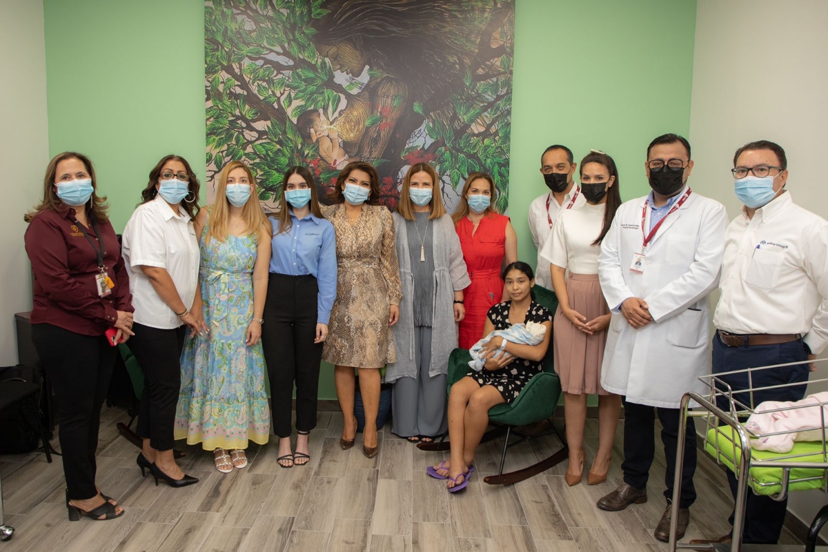 Inaugura la Secretaría de Salud sala de Fiesta de Egresos en el Hospital Integral de la Mujer