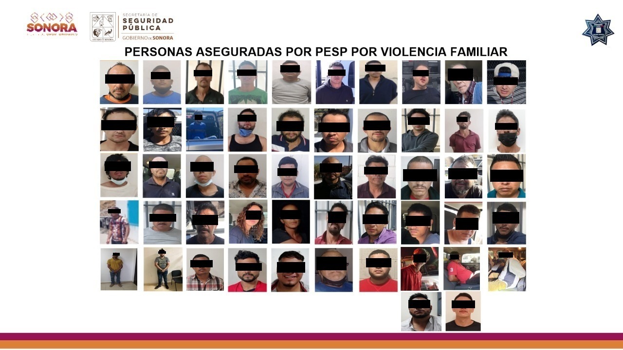 Aproximadamente el 50 por ciento de las personas aseguradas por violencia familiar han sido generadoras de violencia en la comunidad: SSP