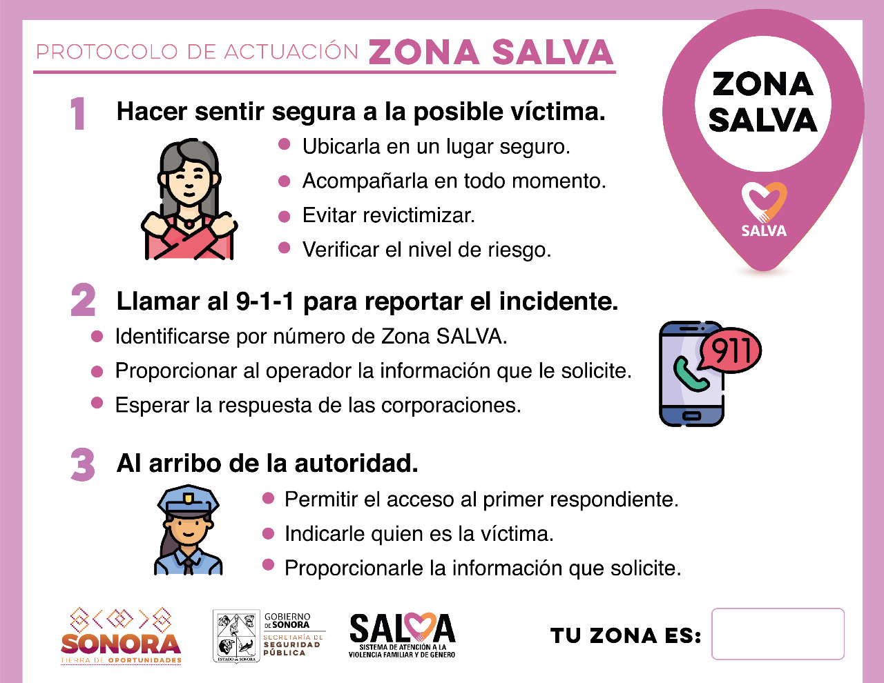 Se suman 156 establecimientos de Cajeme para ser identificados como Zona Salva