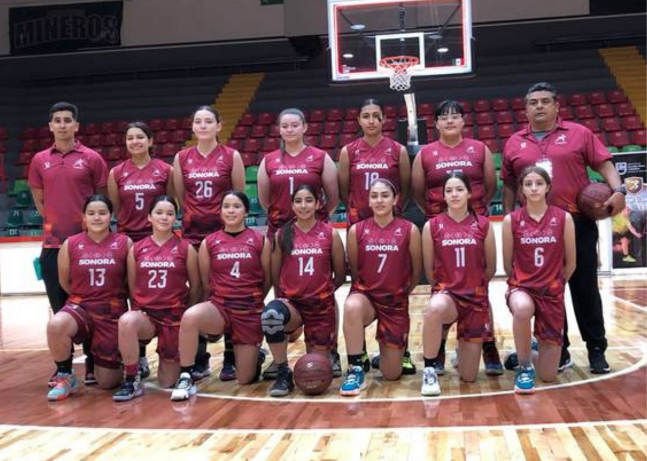 Lista la selección sonorense de básquetbol juvenil femenil para entrar en acción