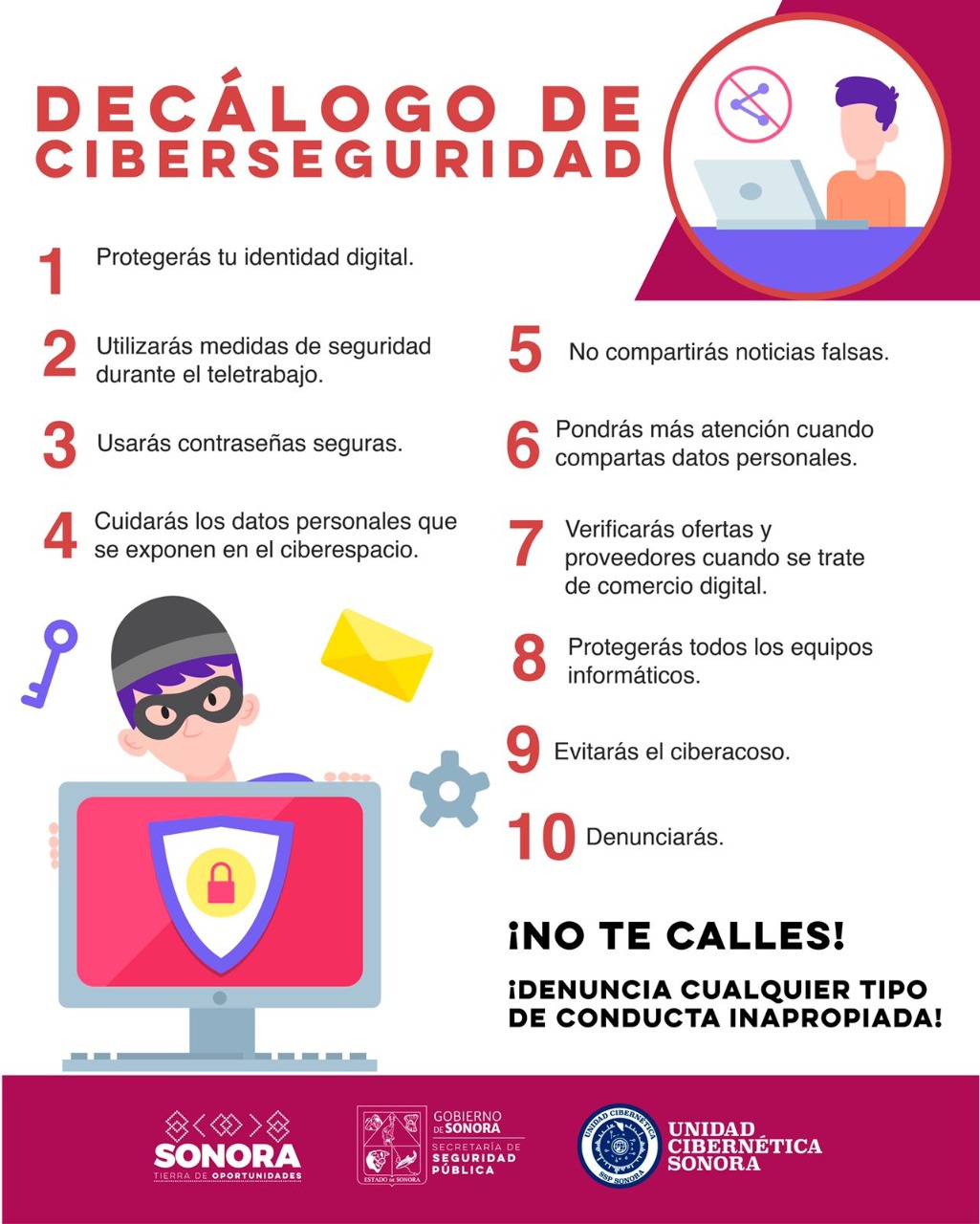 Recomienda Unidad Cibernética reforzar medidas preventivas para una navegación segura durante periodo vacacional