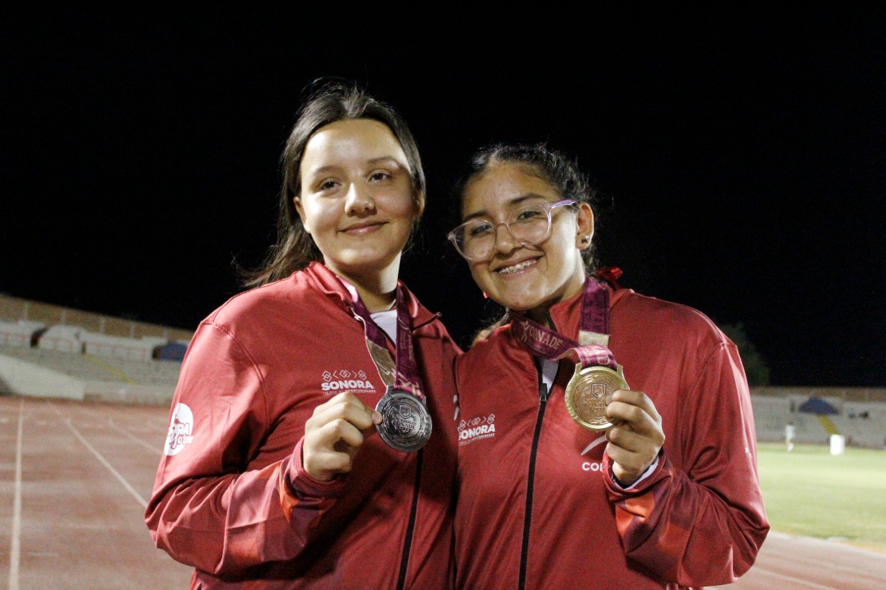 Sonora termina como líder en primera etapa de atletismo en Juegos Nacionales Conade