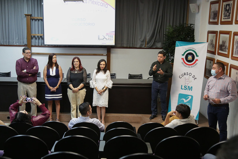 Inician legisladores y personal del Congreso local capacitación de Lengua de Señas Mexicana 