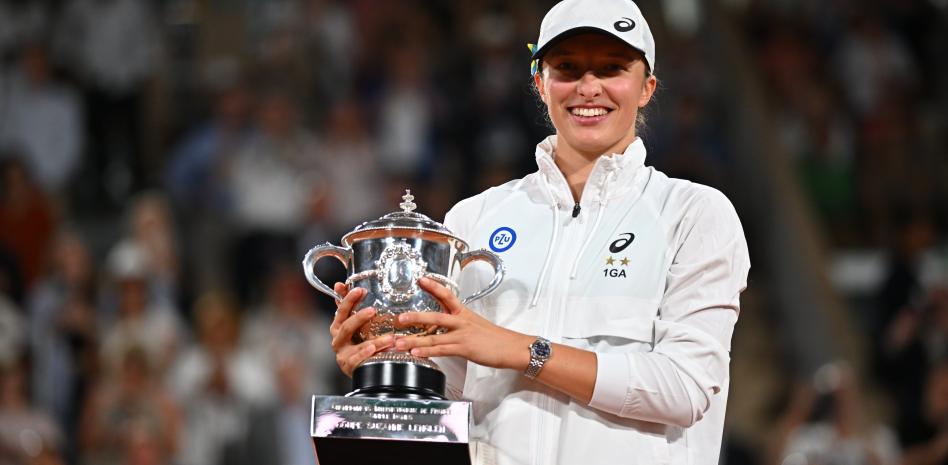 Iga Świątek flamante campeona en Roland Garros