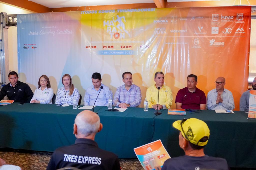 Ayuntamiento apoyará en Maratón Internacional de Hermosillo