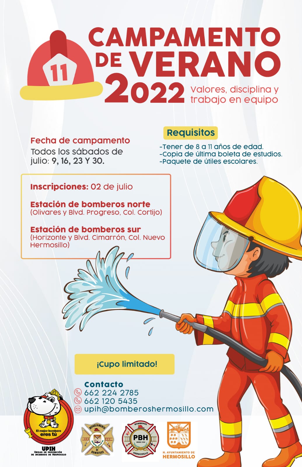 Invitan a campamento de verano El Mejor Bombero Eres Tú Invitan a campamento de verano El Mejor Bombero Eres Tú