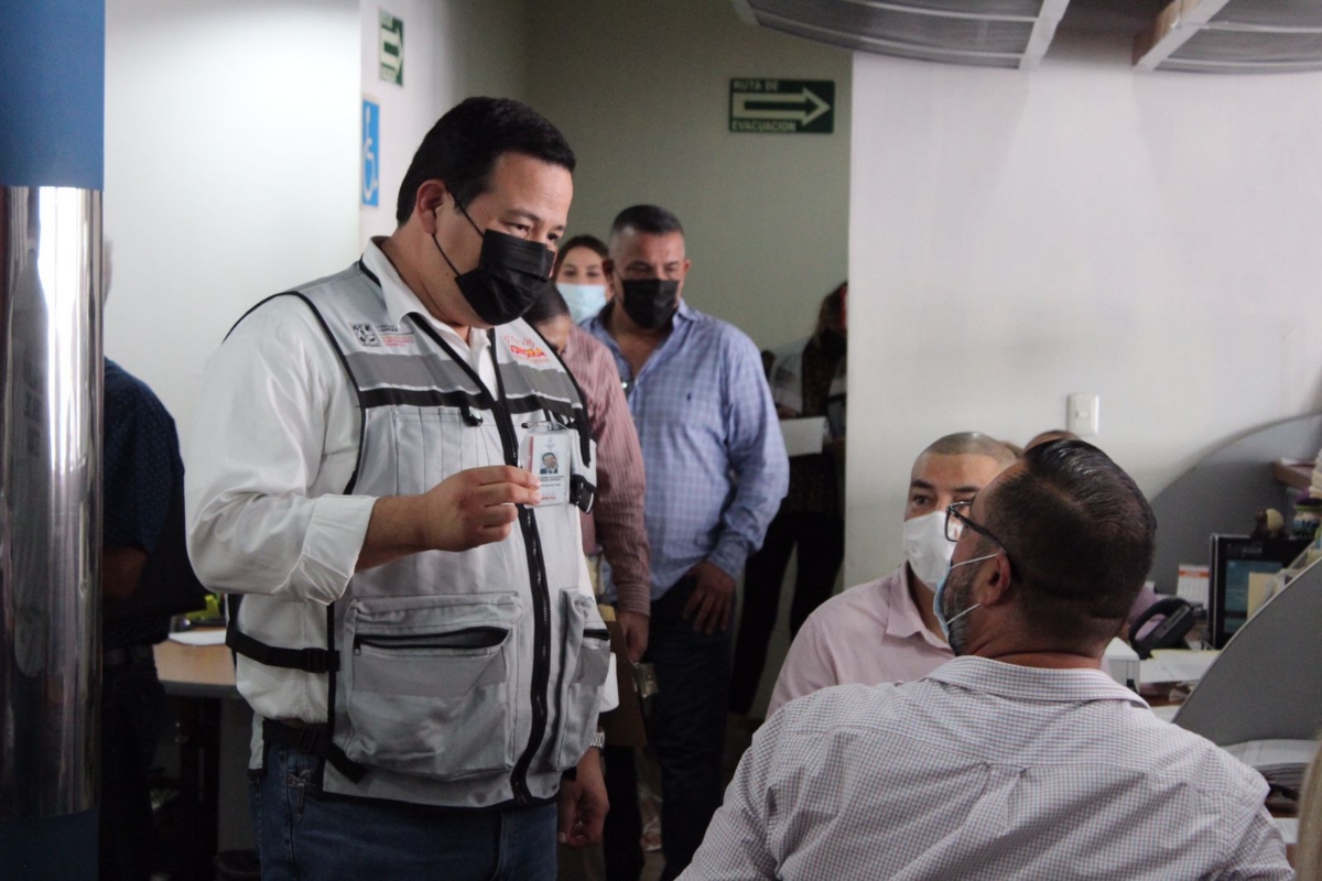 Arriban Brigadas de Integridad al puerto de Guaymas; Contraloría Sonora verifica dependencias estatales