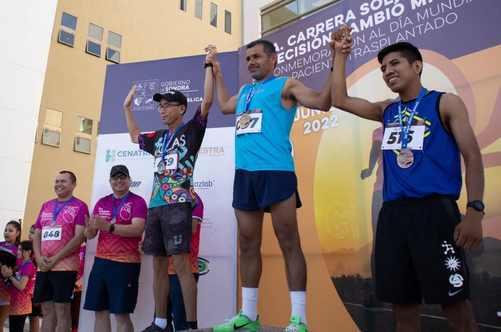 Realiza Salud Sonora Primera Carrera Solidaria por la donación de órganos y tejidos
