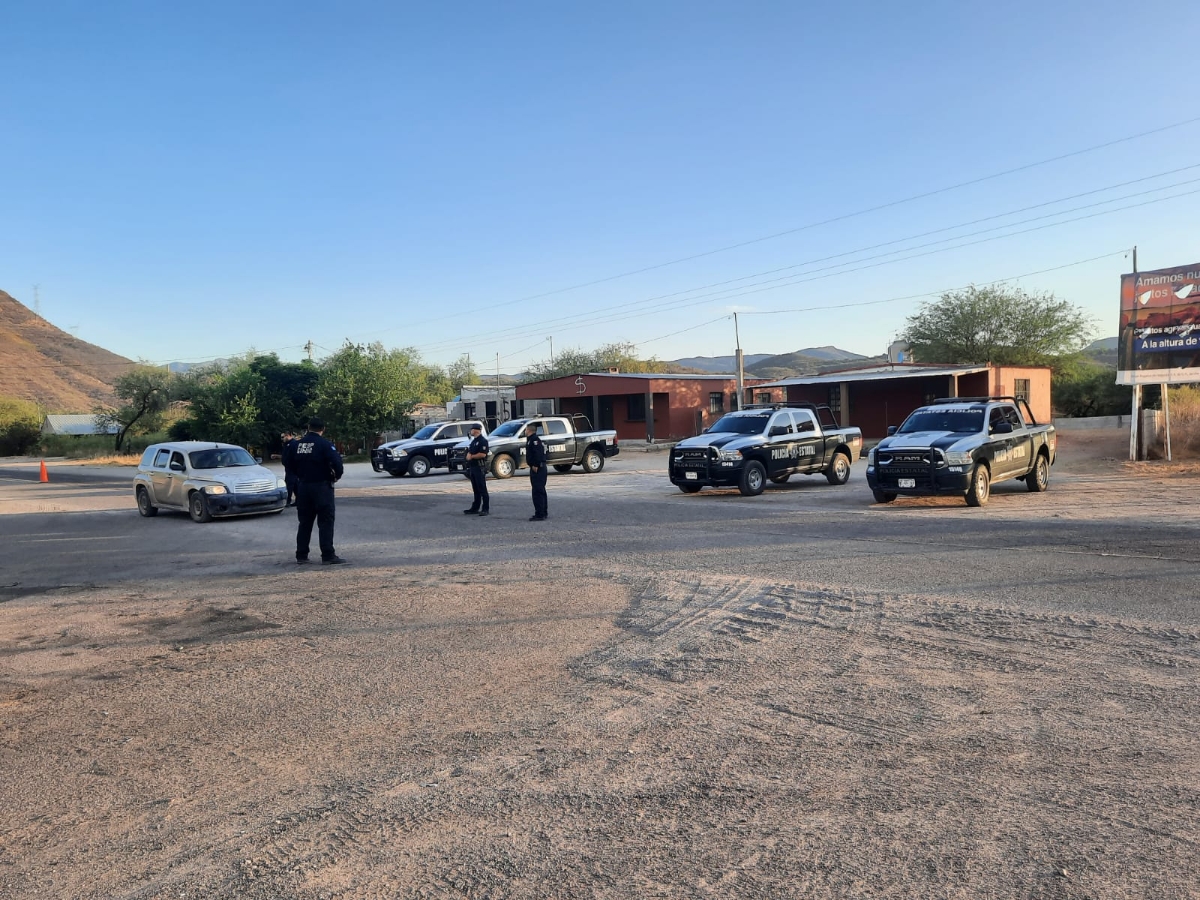 Policía Estatal brinda seguridad en Baviácora Policía Estatal brinda seguridad en Baviácora