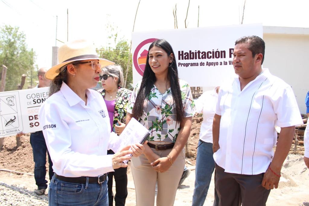 Arrancan obras de “Habitación Propia” en Villa Juárez y Pótam