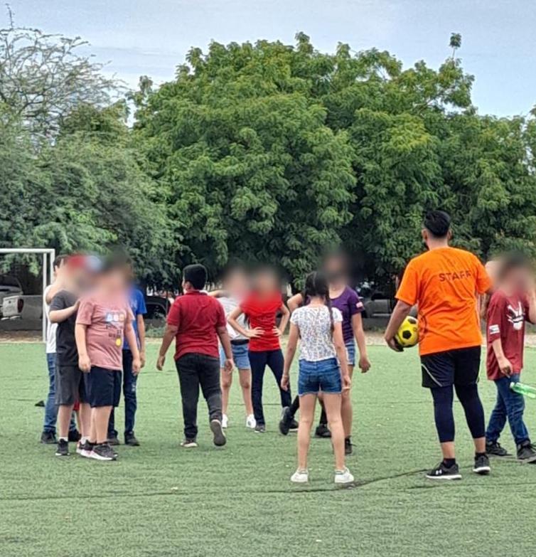Lleva SSP actividades educativas, culturales y deportivas a niñez y juventud de la colonia Villa Bonita en Cajeme