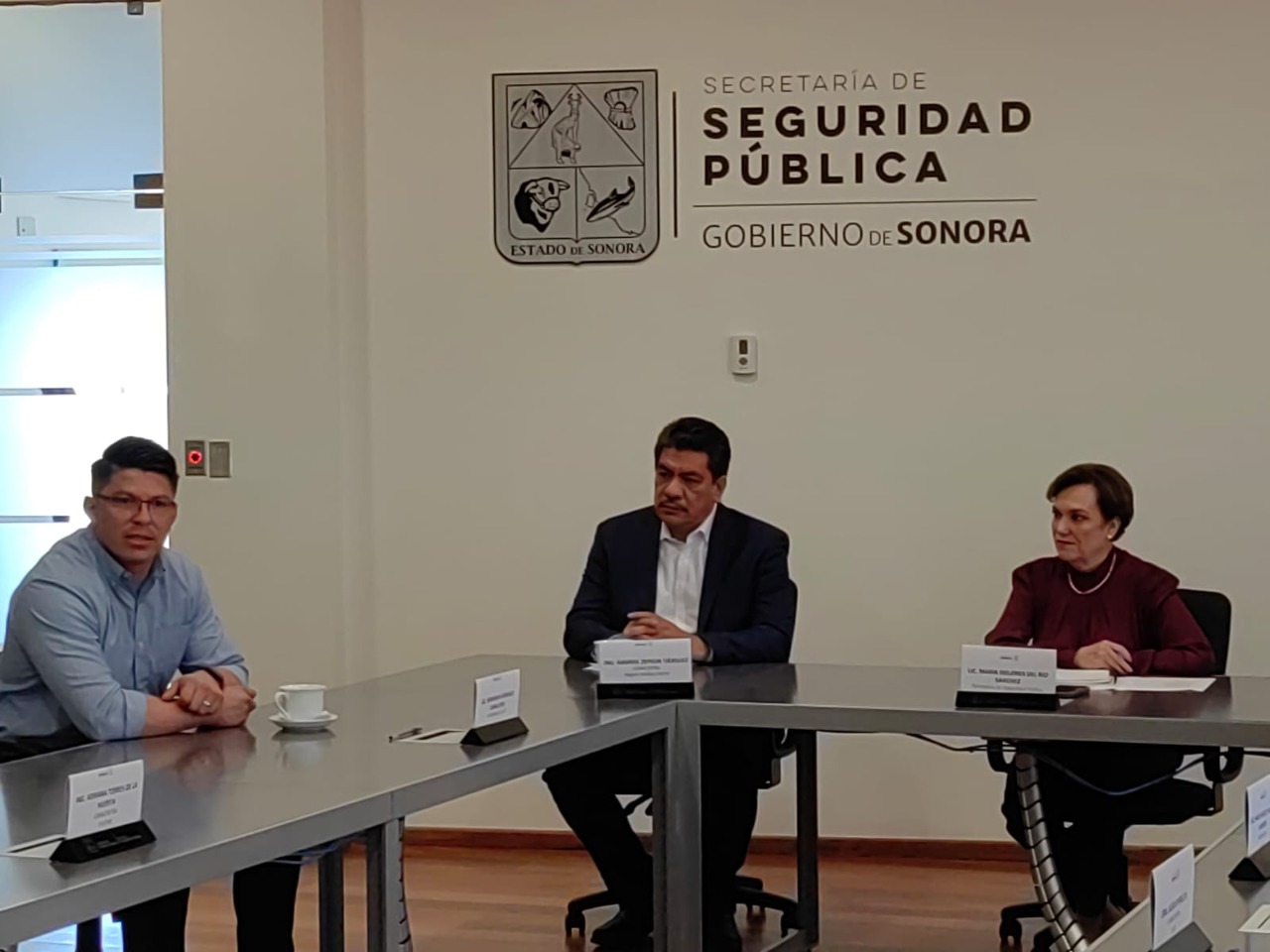 Las seis delegaciones de Canacintra Sonora, interesadas en trabajar junto a Secretaría de Seguridad Pública