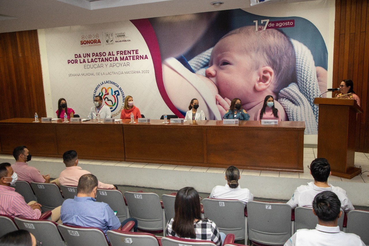 Arranca Salud Sonora Jornada “Da un paso al frente por la lactancia materna”