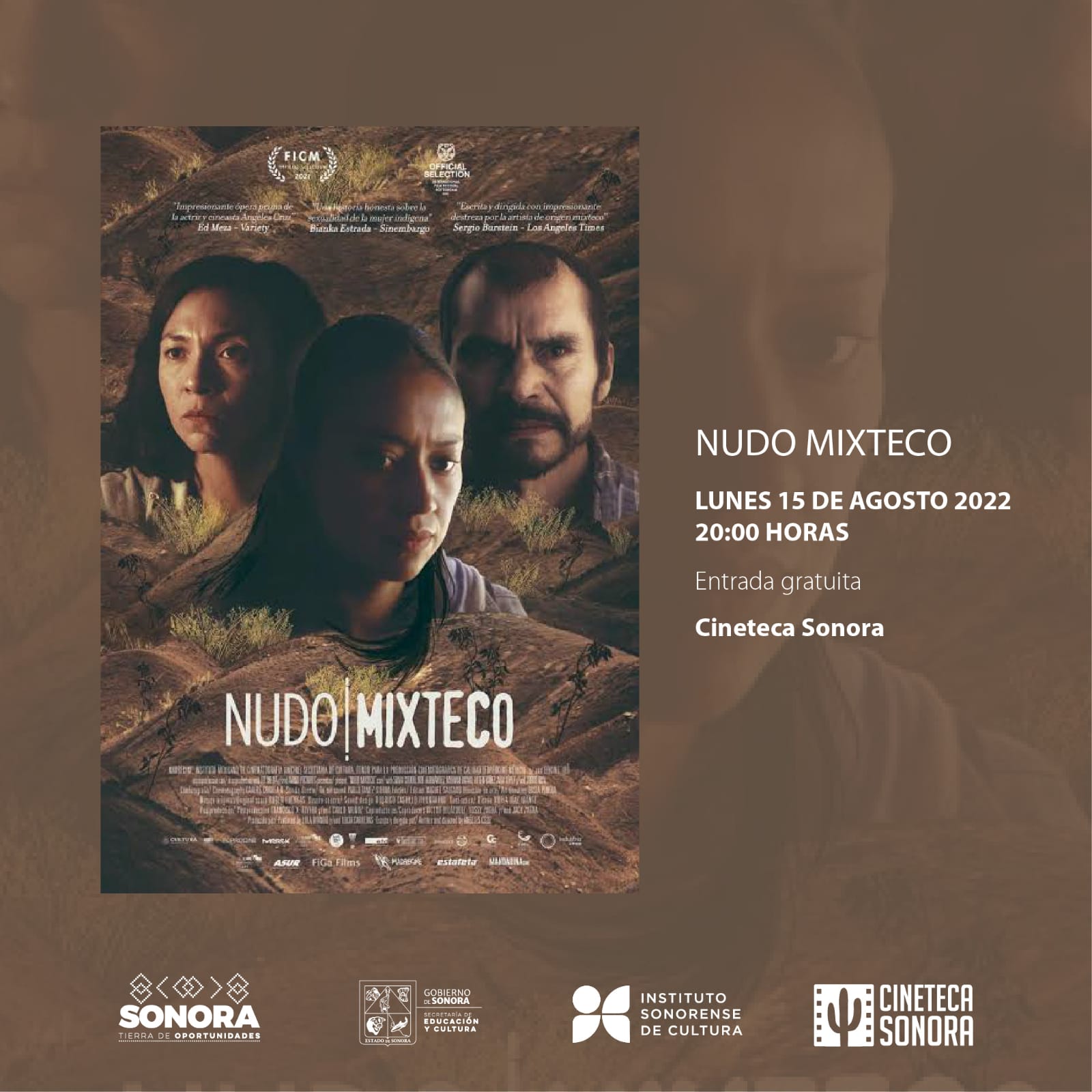 Cineteca Sonora celebra Día del Cine Mexicano