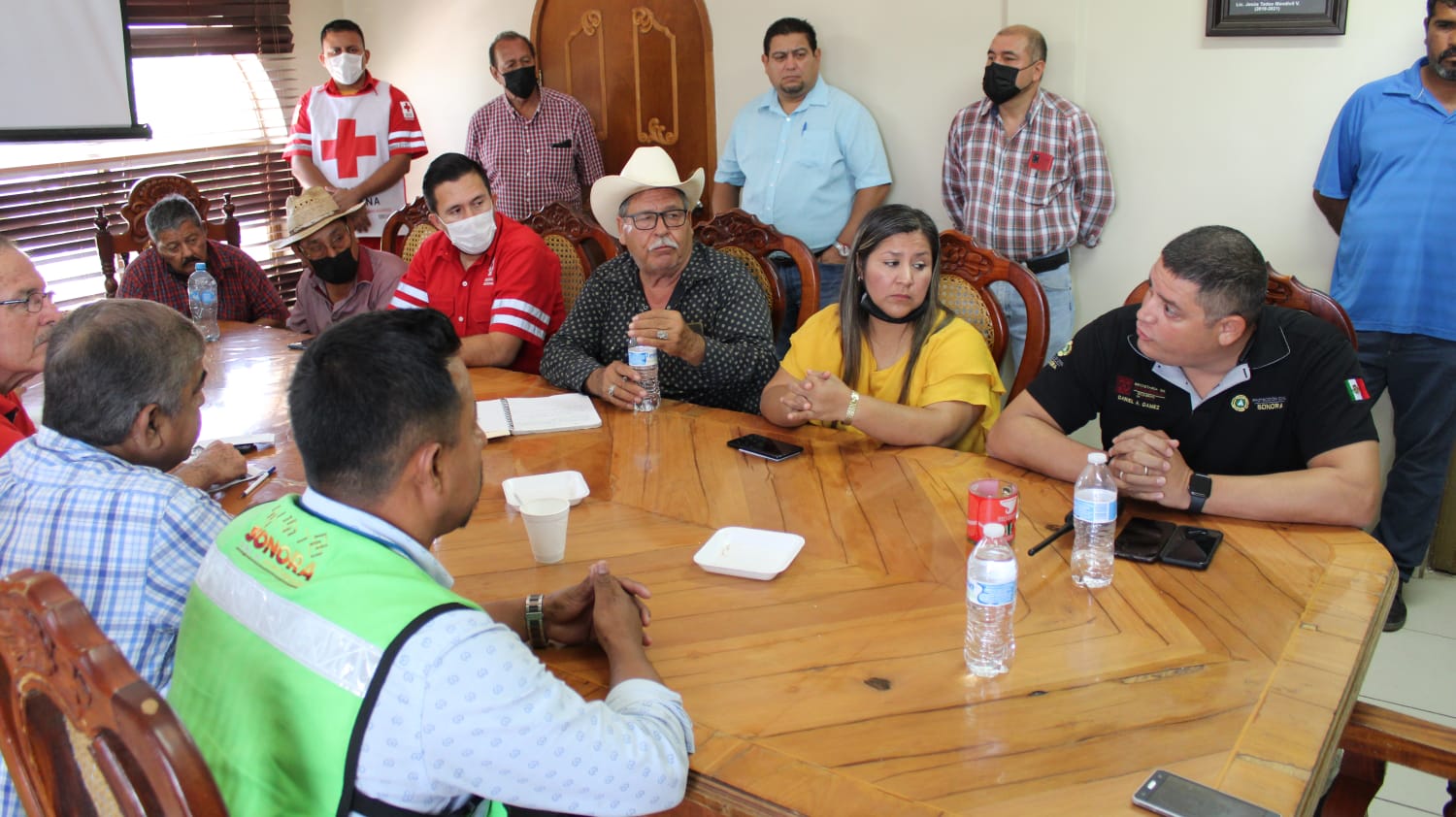 Implementa Protección Civil Sonora intenso operativo por lluvias en el estado