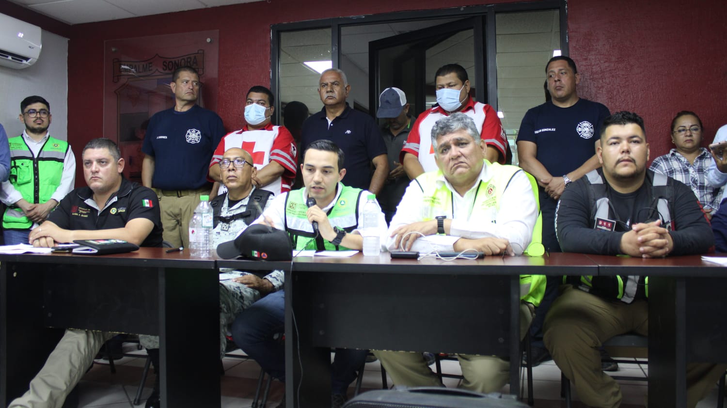 Celebran autoridades de los tres niveles de gobierno, sesión del Comité de Operaciones de Emergencias (COE)
