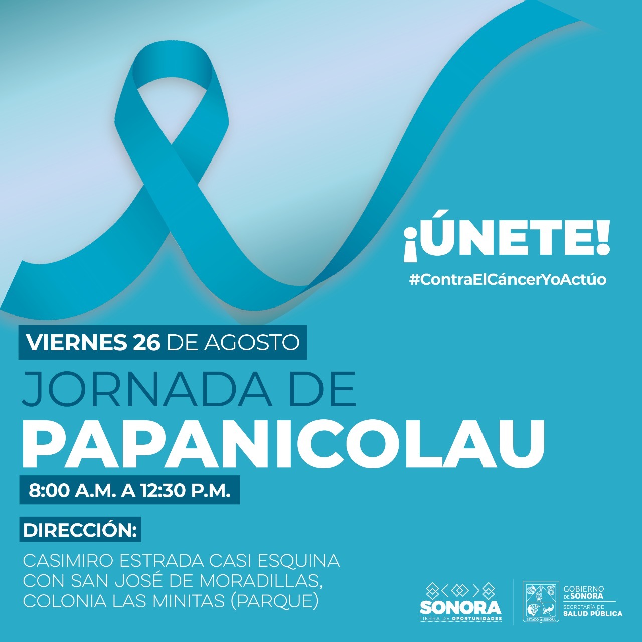 La Secretaría de Salud invita a las jornadas de prevención y detección de cáncer de cuello uterino
