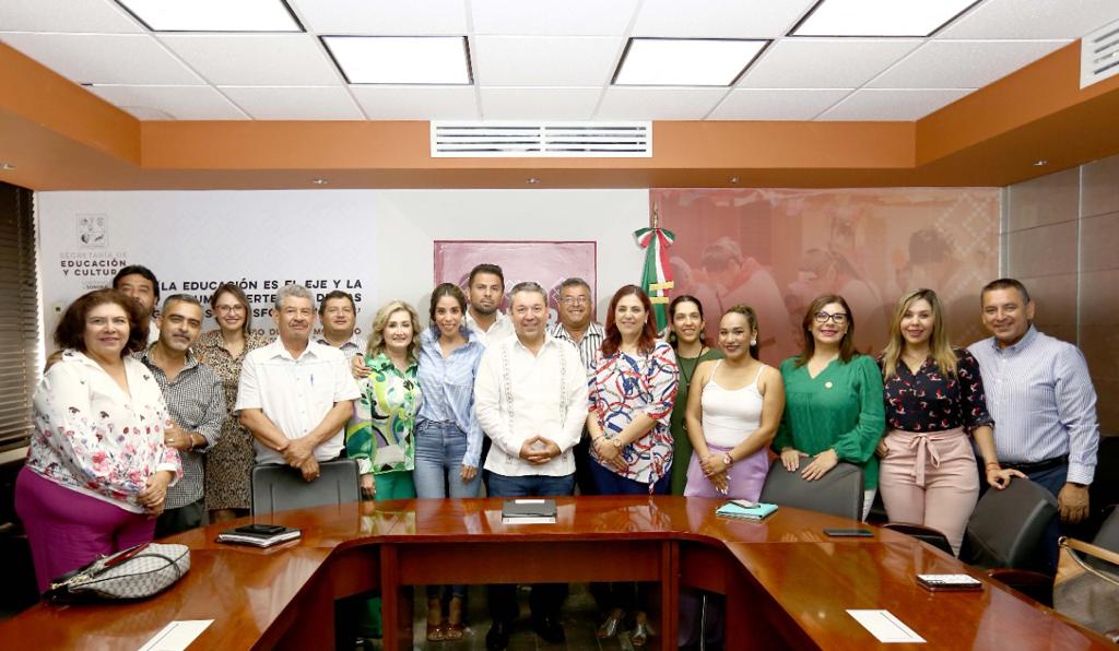 Invita secretario Aarón Grageda a diputados locales y federales a ser Aliados de la Educación