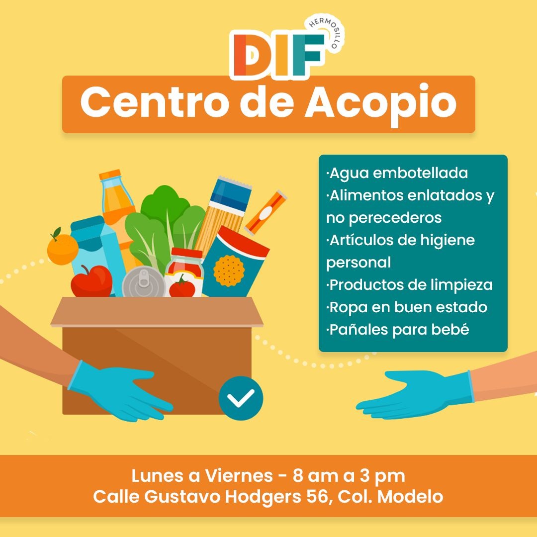 <strong>Llama DIF Hermosillo a ayudar a personas damnificadas por lluvias</strong>