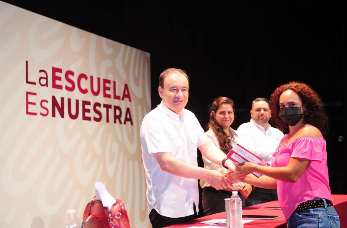 Como nunca en la historia apoyamos a las escuelas en Sonora: Alfonso Durazo