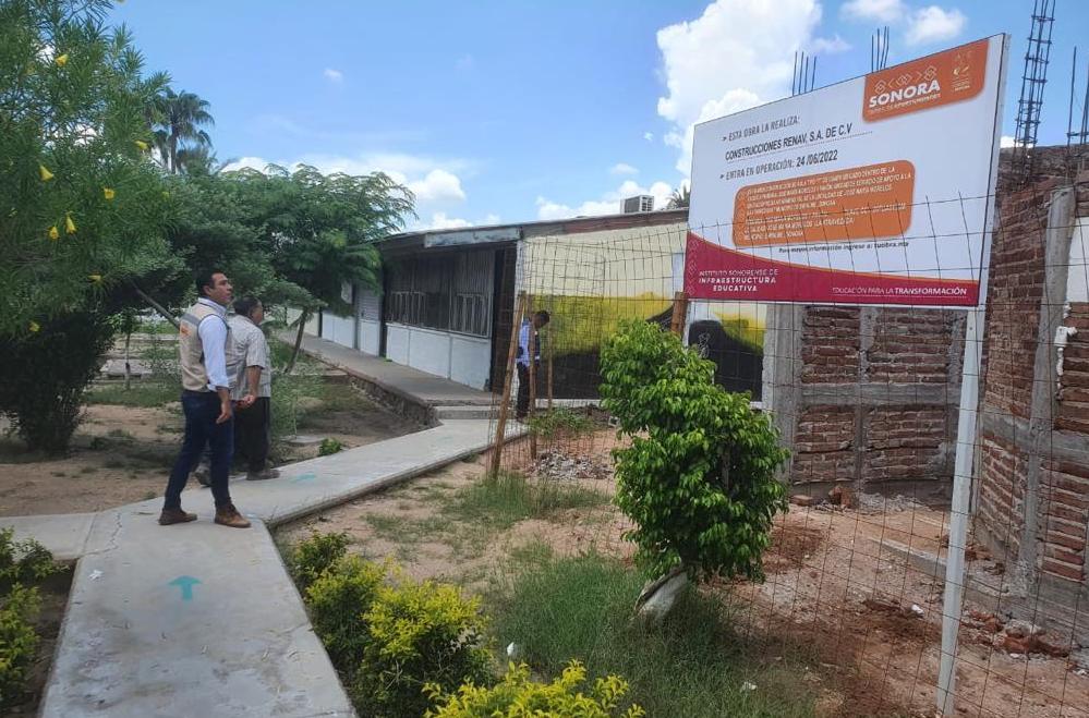 Rehabilita ISIE 200 planteles de educación básica y construye 18 nuevas aulas para el regreso a clases