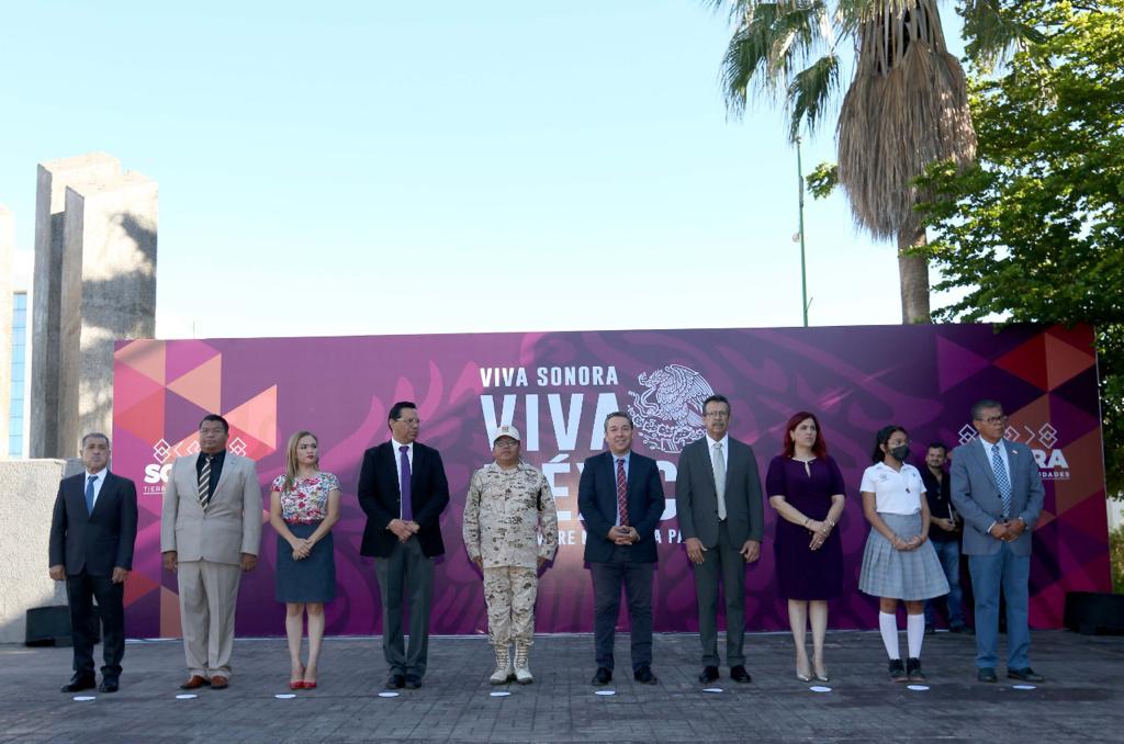 Encabeza secretario Aarón Grageda inicio de actividades conmemorativas del aniversario de la Independencia de México