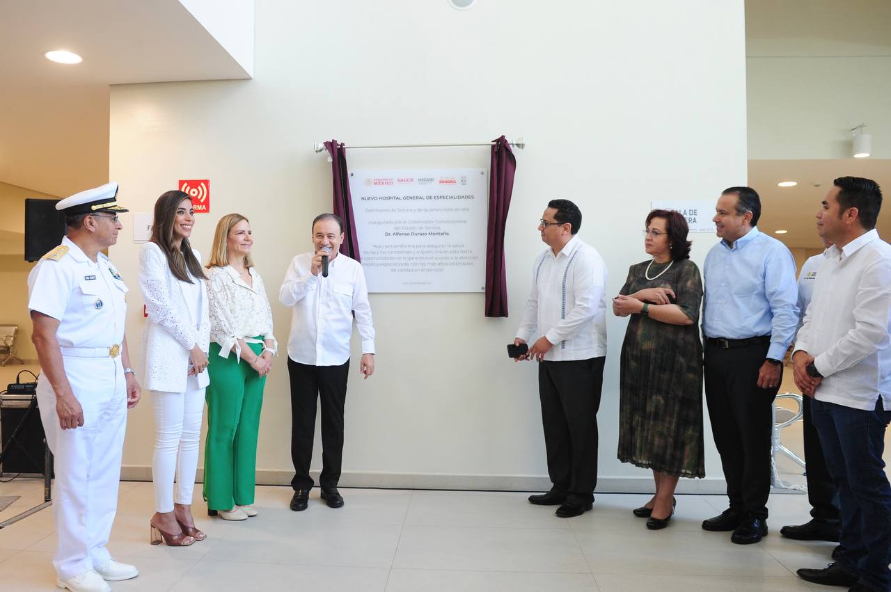 El nuevo Hospital General del Estado representa un parteaguas en la salud de las y los sonorenses: Alfonso Durazo El nuevo Hospital General del Estado representa un parteaguas en la salud de las y los sonorenses: Alfonso Durazo