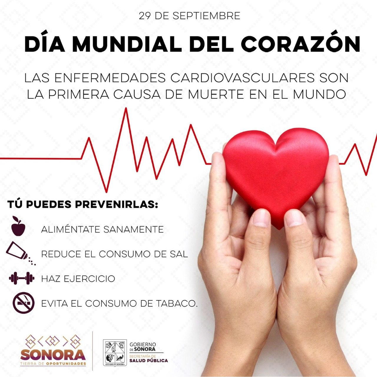 Conmemora Secretaría de Salud Semana Estatal por un Corazón Saludable