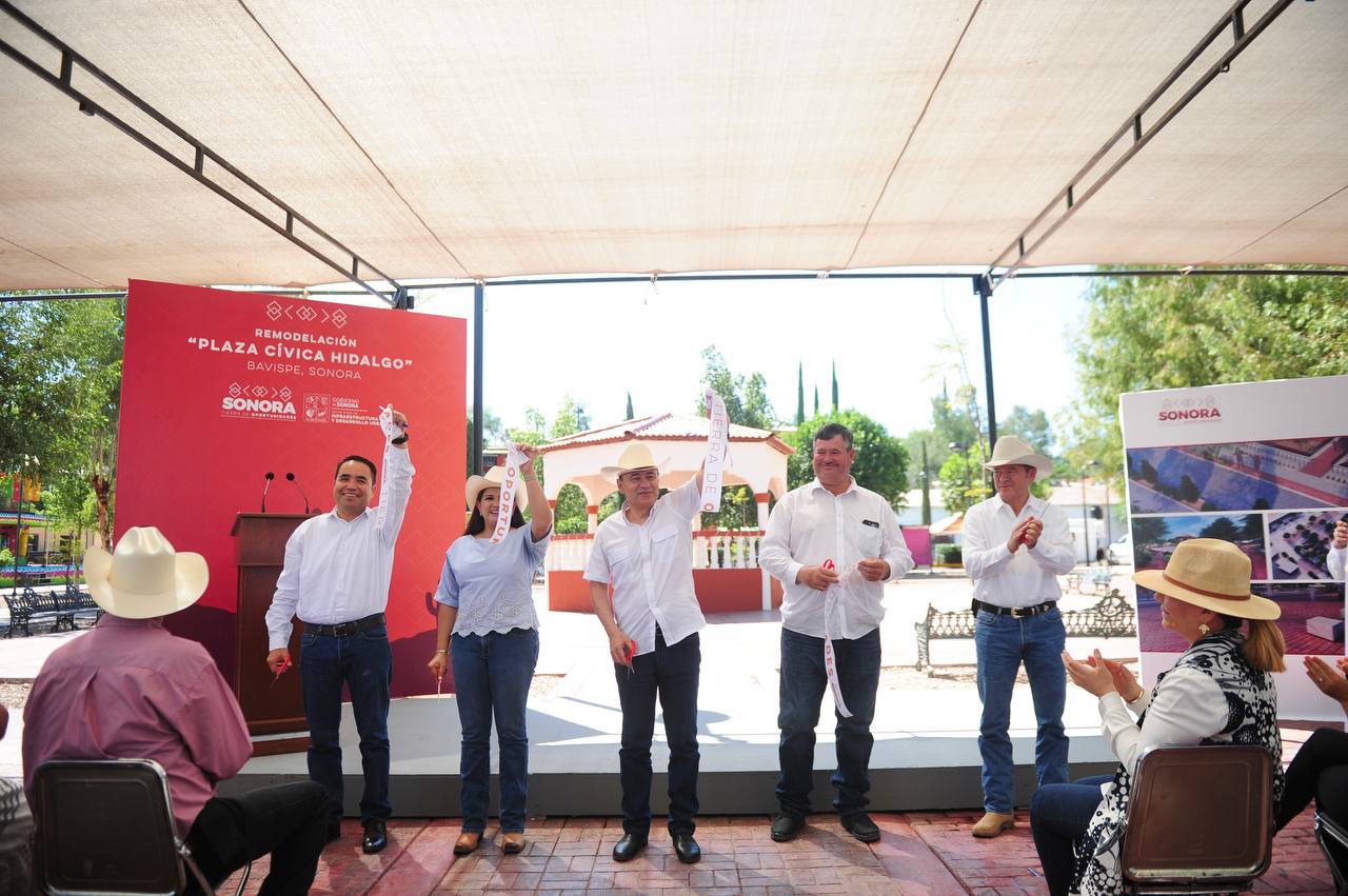 Impulsa Gobierno de Sonora Programa de Espacios Públicos con Identidad Comunitaria