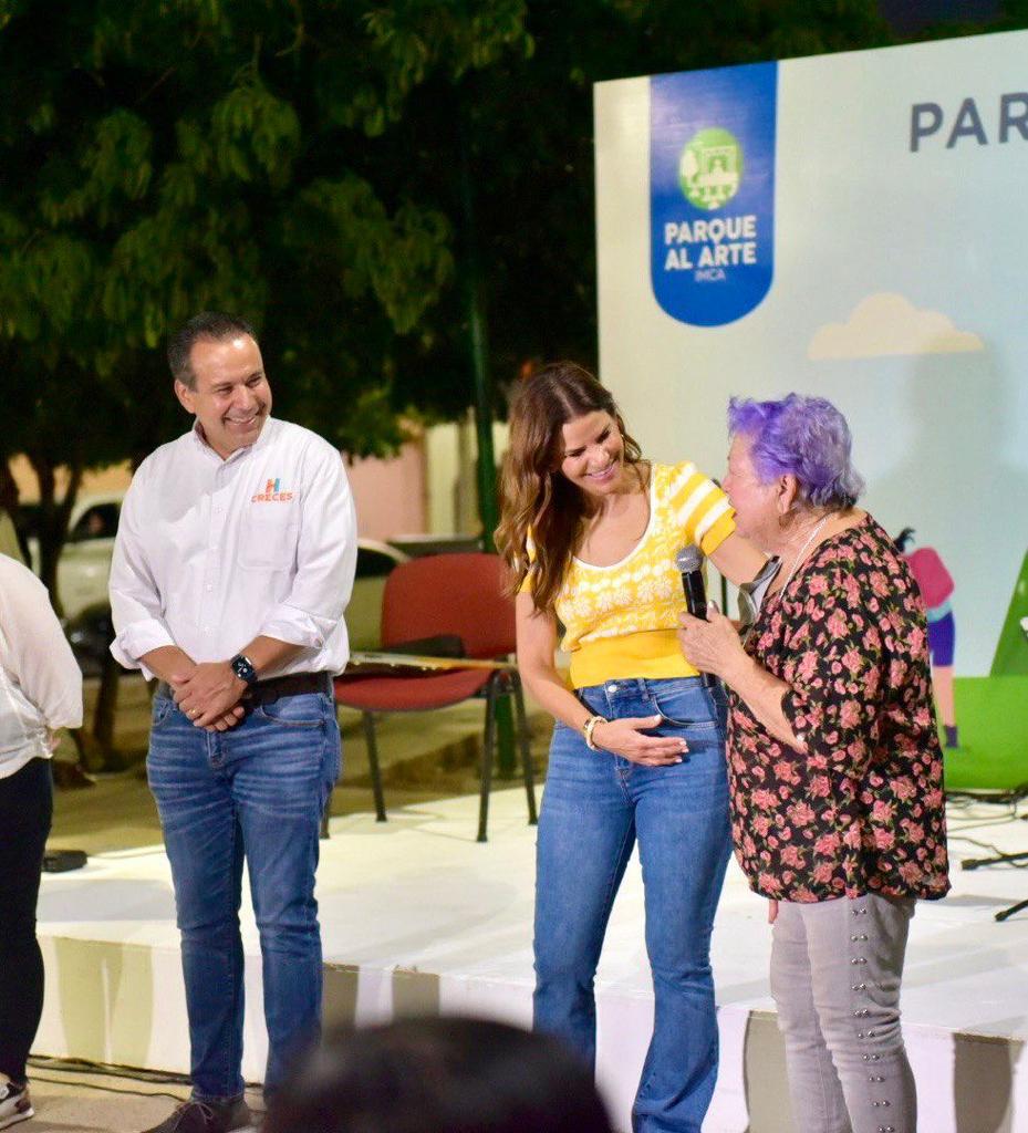 <strong>Inaugura Toño Astiazarán segunda etapa de Parque al Arte con actividades culturales y artísticas</strong>