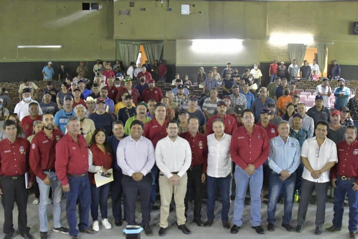 Instalan gobernador Alfonso Durazo e Infonavit mesa de atención a trabajadores de la sección 65 en Cananea