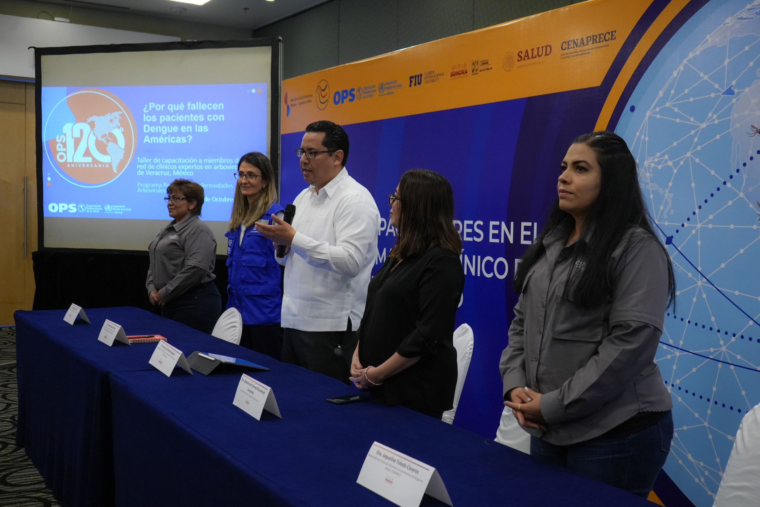 Se capacita al personal de salud sobre diagnóstico y manejo clínico de dengue en Sonora