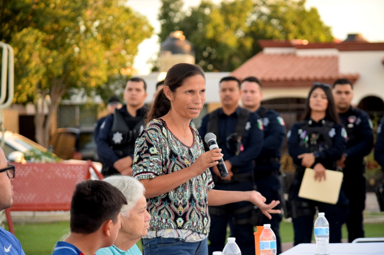 Atiende Jornada Permanente por la Paz peticiones de seguridad en sector de la Nuevo Hermosillo