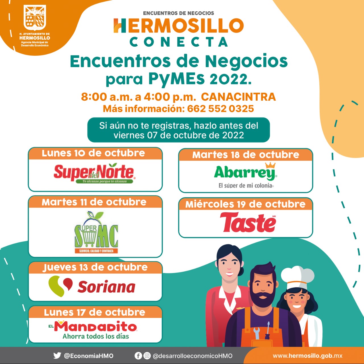 <strong>Aún se pueden registrar PyMEs en encuentros de negocios de Hermosillo Conecta Comercial</strong>
