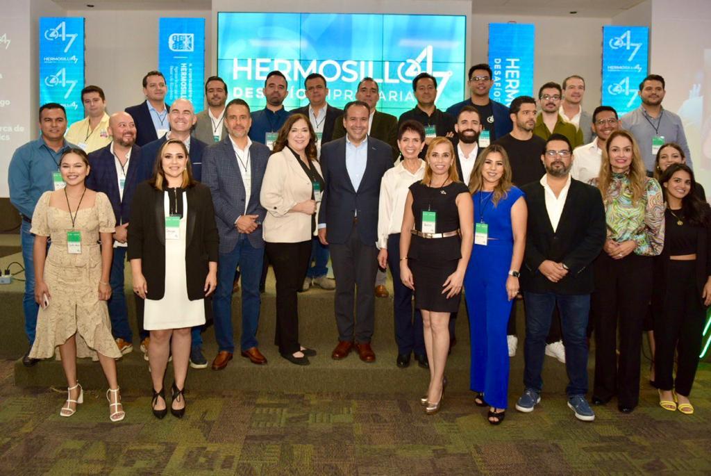 <strong>Celebra Toño Astiazarán al talento emprendedor en la final de Hermosillo 47</strong>