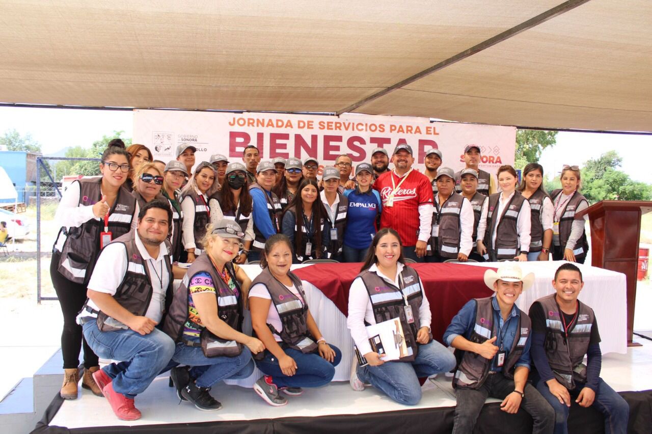 Realiza Sedesson Jornada para el Bienestar y la Justicia Social en Empalme
