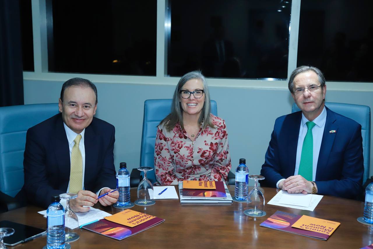 Al estrechar lazos con Arizona, haremos de Sonora la puerta logística del noroeste de México: Alfonso Durazo