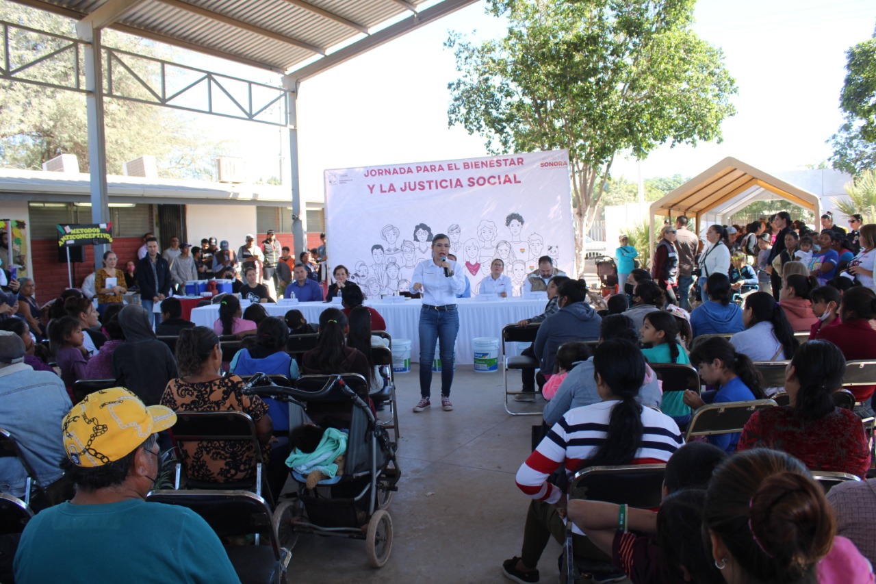 Recibe Poblado Miguel Alemán Jornadas del Bienestar y Justicia Social de la Sedesson