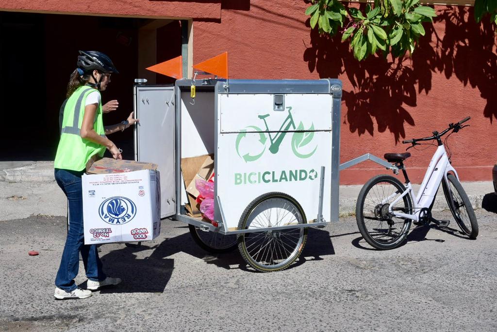 Realizan ruta de demostración de BICICLANDO en la colonia Modelo