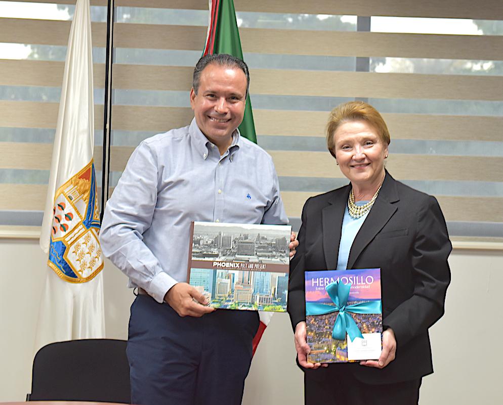 Retoma Toño Astiazarán temas para el desarrollo económico entre Hermosillo y Phoenix