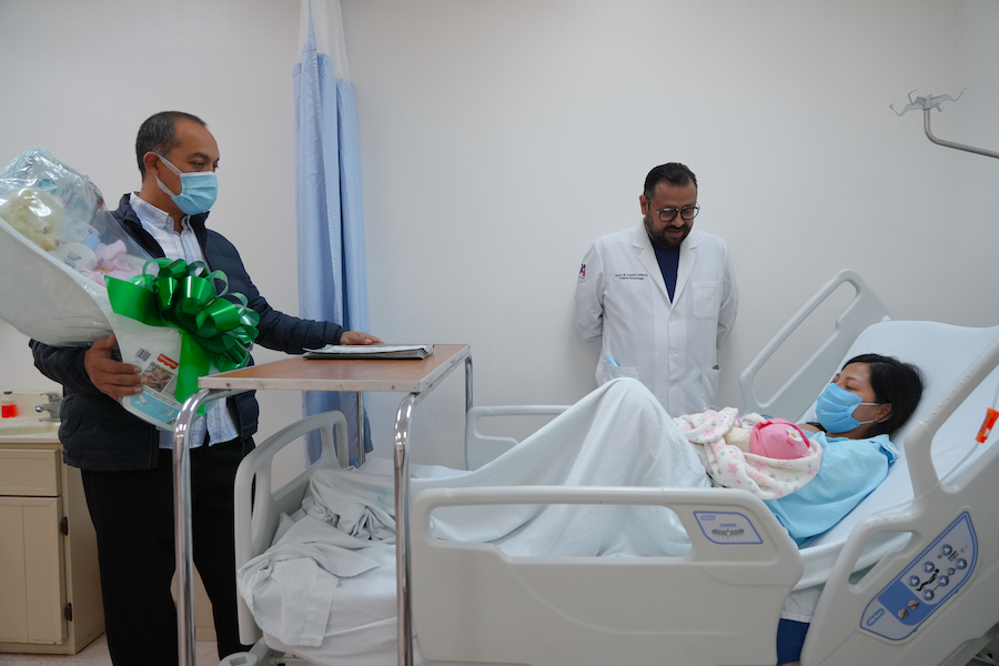 Nace en el Himes Niña Año Nuevo 2023