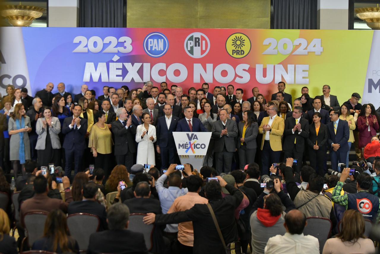 Quien atente contra la unidad del partido o de “va por méxico” no quiere al país: Alejandro Moreno Quien atente contra la unidad del partido o de “va por méxico” no quiere al país: Alejandro Moreno