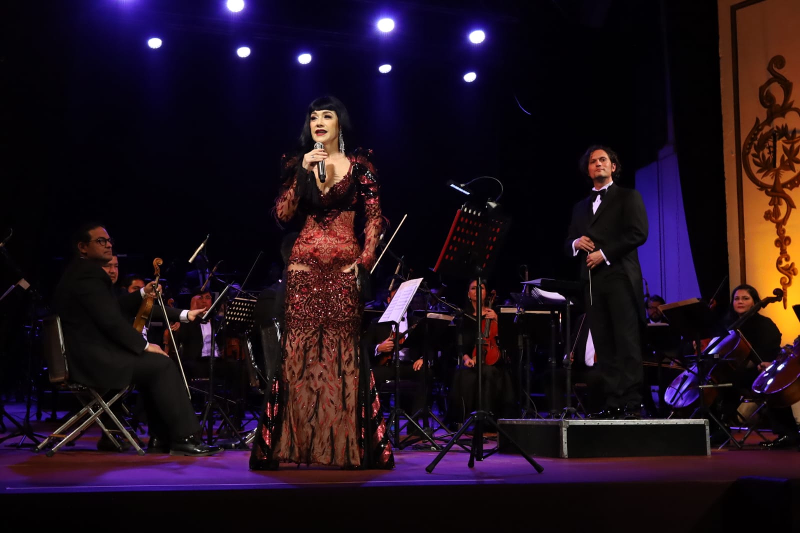 Noche de gala con Susana Zabaleta: bello homenaje a Arturo Márquez