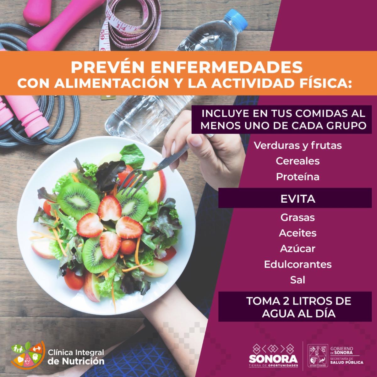 Enfermedades crónicas se pueden prevenir con estilo de vida saludable: Salud Sonora