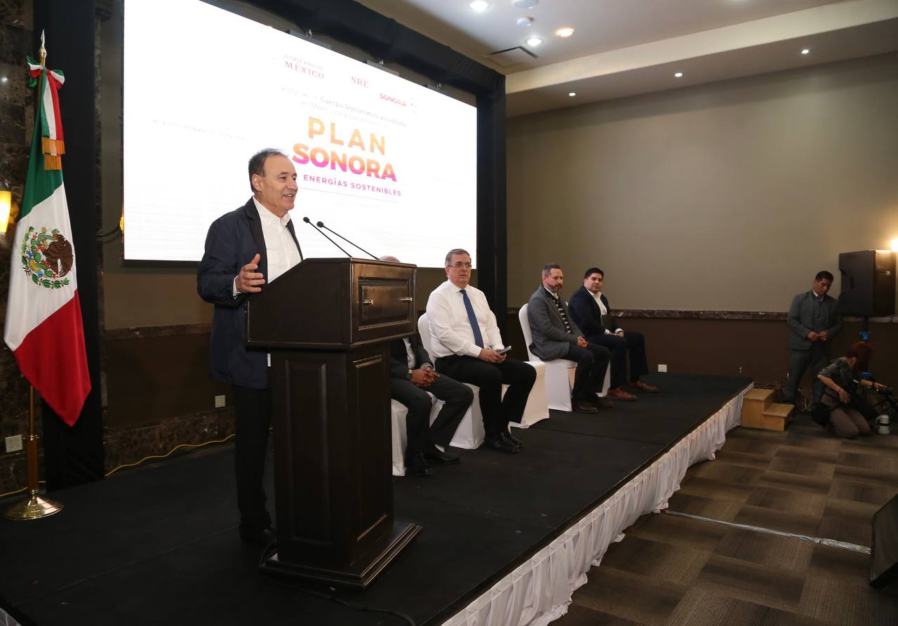 Sonora, referente mundial en promoción del desarrollo sustentable: Alfonso Durazo