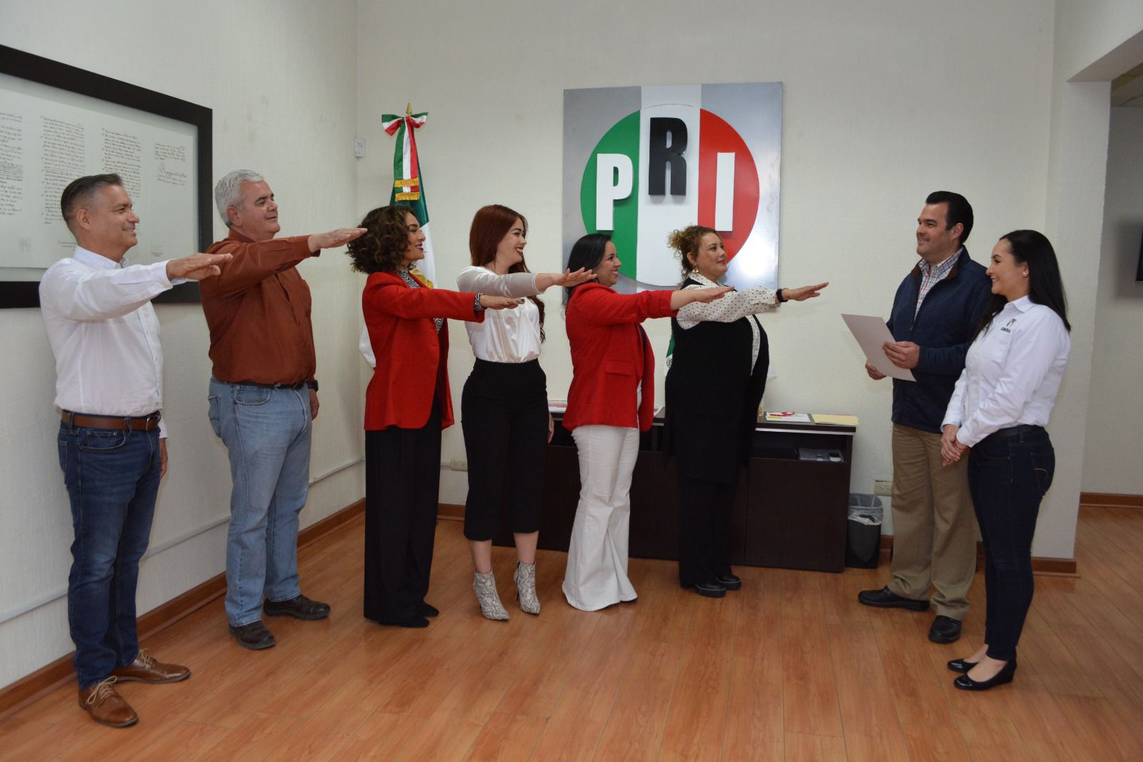 Fortalece Rogelio Díaz Brown equipo de trabajo de PRI Sonora