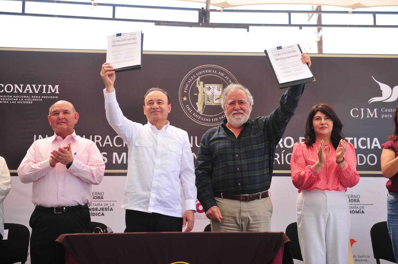 Alfonso Durazo cumple compromiso: inaugura Centro de Justicia para la Mujer en Sonora