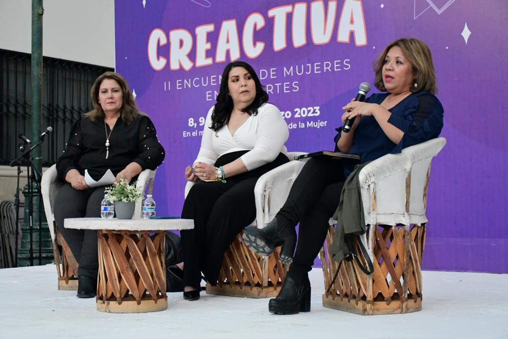 Reconoce IMCA a mujeres en el arte y periodismo cultural en Creactiva II